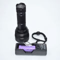 WASING WFL-110 Rechargeable LED Flashlight / Torch Light with High Capacity Lithium-ion Battery - 1 Piece.