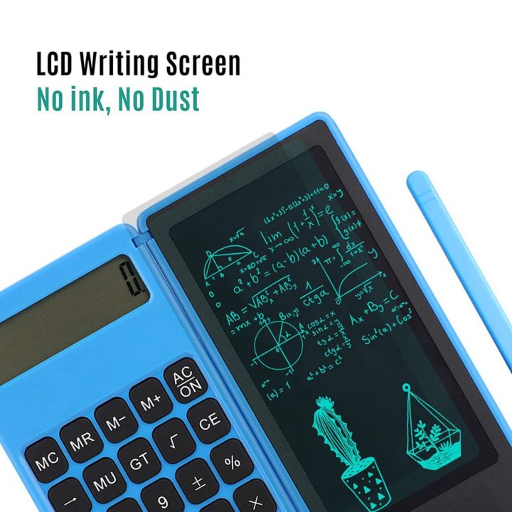 Calculator%20Notepad%206%20Inch%20LCD%20Writing%20Tablet%20Digital%20Drawing%20Pad%20with%20Stylus%20Pen%20Erase%20Button%20Lock%20Function%20Black%20-%20Image%207