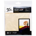 Mont Marte Imitation Gold Leaf 14*14cm 25sheet.