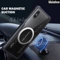 Phone case For OPPO K12X Back cover Hard Phone Case Clear Transparent Shockproof with Car Navigation Holder Ring For OPPO K12X 5G Cover cases.