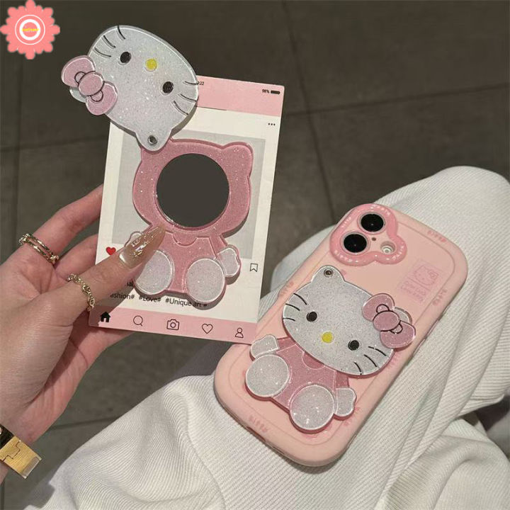 Lovely%20Hello%20Kitty%203D%20DIY%20Doll%20Rotate%20Makeup%20Mirror%20Case%20Compatible%20for%20IPhone%2016%2013%2015%2014%2012%2011%20Pro%20Max%20X%20XS%20XR%20Max%2015%207%2016%2014%20Plus%207Plus%20SE2020%20Luxury%20Cream%20Puffs%20Soft%20Case%20-%20Image%206