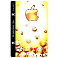 3D Apple Logo Back Cover Sticker. 