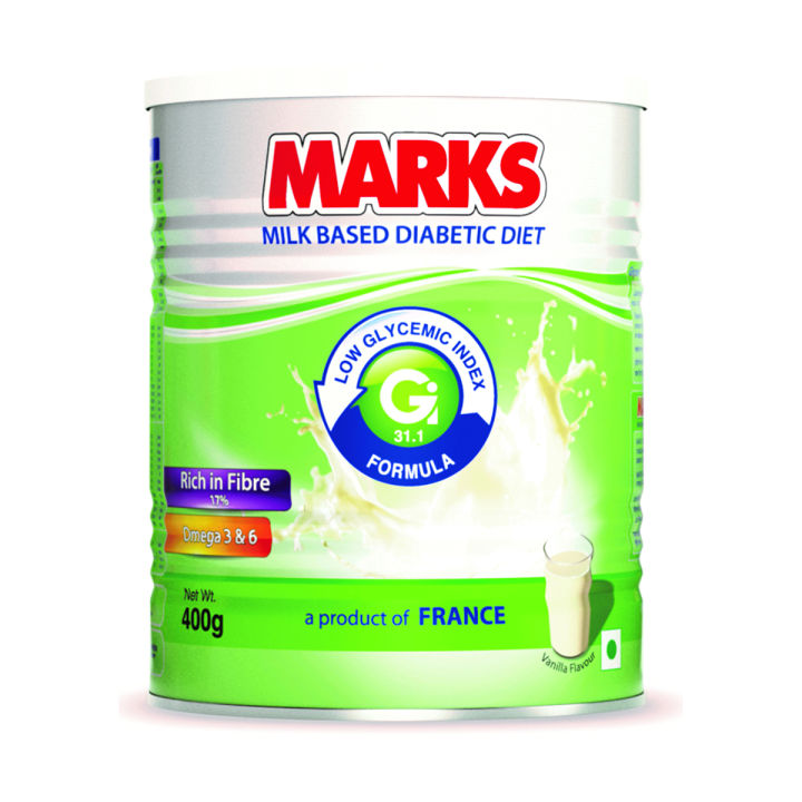 MARKS Milk Based Diabetic Diet Tin 400gm