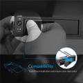 2X 1106SS 5.25 Trayless Hot Swap Mobile Rack CD-ROM 3.5 Inch Internal SATA Hard Drive SSD Adapter - Black.