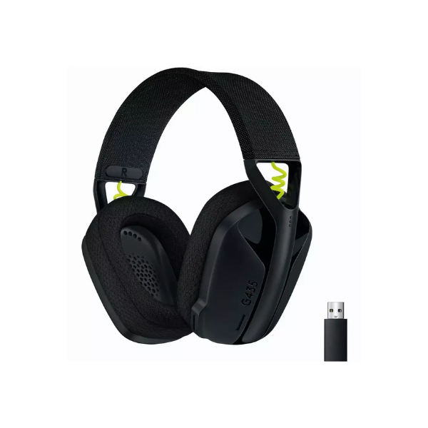Logitech G435 Bluetooth Wireless Black Gaming Headphone