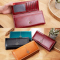 Stylish and Fashionable Long Wallet for Women - Pu Leather Wallet Purse for Women New Collection - Wallets for Girls Simple Stylish. 