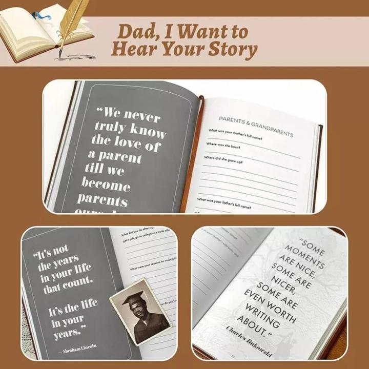 Leather-Bound%20Father'S%20Journal%20Keepsake%20Vintage-Style%20Handmade%20Life%20Story%20Book%20Refillable%20Dad'S%20Notebook%20for%20Family%20Gift%20-%20Image%207
