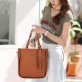 4pcs Women Lady Fashion Handbag Shoulder Bags Tote Purse Messenger Satchel Set Bag Crossbody Card Case Holder Wallet for Girls.