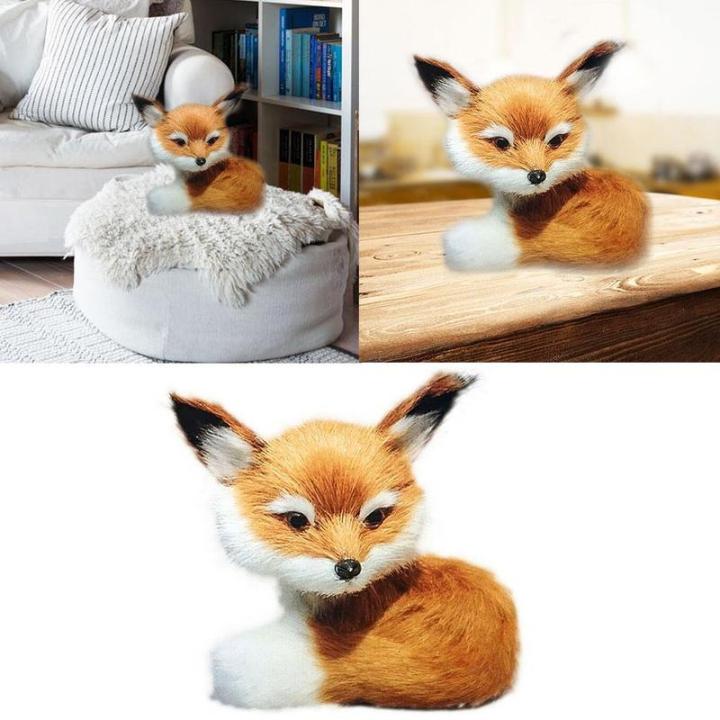 1pcs%20Cute%20Simulation%20Little%20Fox%20Model%20Plush%20Toy%20Simulated%20Fox%20Plush%20Doll%20For%20Home%20Decoration%20Crafts%20Toys%20Children%20Birthday%20Gifts%20-%20Image%204