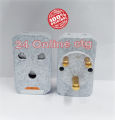 3 pin round plug,15 amp Multi Plug 15A 3-Pin Universal Socket Conversion Heavy Duty 1pcs.