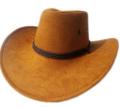 【In-Stock】 Western Cowboy Hats Unisex Men Sun Visor Women Travel Performance Western Hats Chapeu 6.