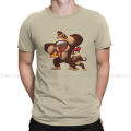 Country Returns O Neck TShirt Donkey Kong Game Pure Cotton Basic T Shirt Men Clothes Individuality Fluffy Hot Sale.