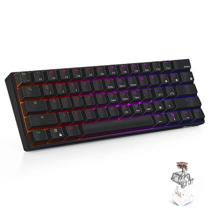 (Ready%20Now)RK61%2061%20Keys%20Bluetooth%20/%202.4G%20Wireless%20/%20USB%20Wired%20Three%20Modes%20Brown%20Switch%20Gaming%20Mechanical%20Keyboard%20with%20RGB%20Backlight,%20Cable%20Length:%201.5m%20-%20Image%209