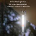 Smiling Shark SD1023 LED Torch Light XPE Super Bright Flashlight With Hook Camping Light USB Rechargeable Zoomable Waterproof.