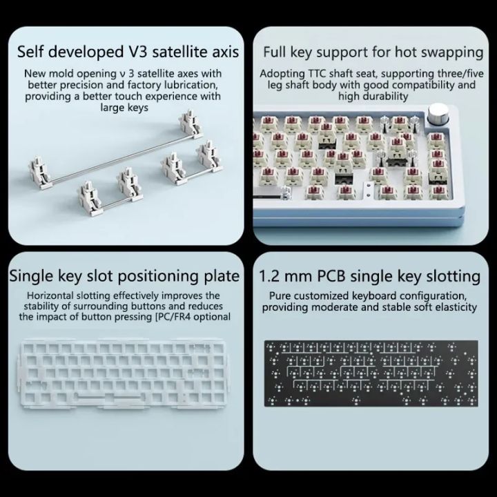 Xinmeng%20A66%20Aluminum%20Tuotuo%20The%20Third%20Mock%20Examination%20Mechanical%20Keyboard%20Bluetooth%20Wireless%20Rgb%20Hot%20Plug%20Axis%20Customization%20-%20Image%204