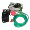 Aquarium Single Nozzle Air Pump With Air Stone and Air Line Pipe - Aquarium Air Pump Set. 
