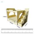 1:12 Dollhouse Double Bed for Building Fairy Garden Sand Table.