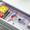 Household goods sorting box, free combination, small object organizing box, creative multi-functional desktop drawer storage box. 