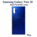 Samsung Galaxy Note 10 10 Plus Back Panel/Backshell/ Casing + With Camera Lens +  Without Side Buttons With Logo-All Colors Available. 