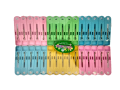 Thai Cloth Drying Clip Plastic Clothespin Windproof  Clothes Clamp Pegs-30 pcs. 