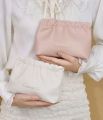 02 Pcs/set Mini Cosmetic Bag  for Women Travel Makeup Storage Bag for Girls Key Jewelry Earphone Organizer pouch. 
