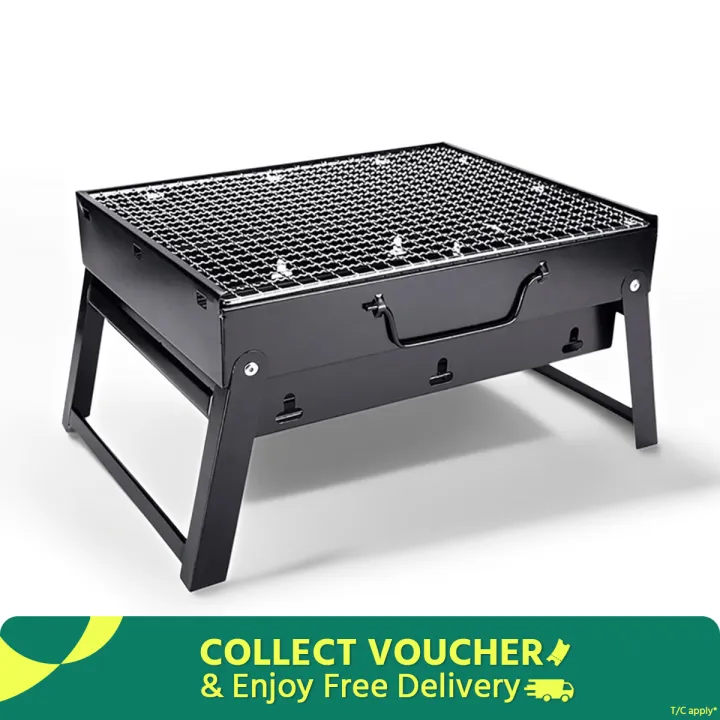 5-In-1%20Combo%20Offer%2013%20inch%20BBQ%20Machine+12%20Pieces%20BBQ%20Stick+2%20Pieces%20Silicone%20Oil%20Brush+Steel%20Food%20Clip+Bamboo%20Shashlik%20Stick%208%20inch%201%20Pack%20-%20Image%203