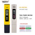 YIERYI Water Quality Tester PH Meter TDS Meter for Aquariums Pools Drinking Water Hydroponics. 