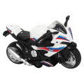 Kids Motorcycle Toy, Alloy Motorcycle Model Toy Pull Back Improve Sensory Perception for Display. 