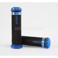 Alloy RCB AHG66 Handle Grip. Universal Handle Grips For Motorcycle. Blue 2 Pis. 