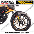 Fork Tube Sticker for HONDA Bike > IIL Design > 1 pair ( Waterproof & Premium quality)/ Sticker Gallery & Gift Shop.