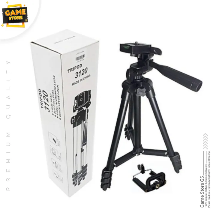 3120%20Tripod%20Stand%20for%20Mobile%20Camera%20-%20Perfect%20for%20TikTok%20YouTube%20Videos%20-%20Black%20Complete%20with%20Microphone%20U1%20Full%20Package%20-%20Image%202