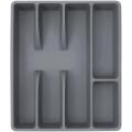 Storage Rack Utensil Organizer Cutlery Organizer Tray Plastic Flatware Organizers. 