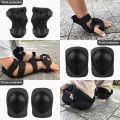 Kids Knee Pads and Elbow Pads Set with Wrist Guards - Protective Gear For Roller Skating, Biking, and Skateboarding - For Kids 3 to 8 Years Old - Keep Your Skin On During Outdoor Fun And Games.