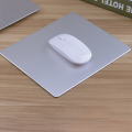 220*180mm Metal Aluminum Mouse Pad Gaming Mousepads Oversized Office Mats Laptop Table Mousemats Black Silver Mice Pad.