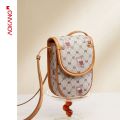 Aokang Bag Women's Bag2022New Popular Niche French Bear Good-looking Female Crossbody All-Matching Bag.