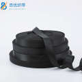 Black imitation nylon webbing, straight children's safety seat, backrest binding strap, lage accessories, dense pattern herringbone pit strap.