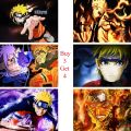 【Cathery Baby Store】NARUTO Cartoon Wall Stickers White Coated Paper Clear Image Home Decoration Livingroom Bedroom Home Art Brand. 