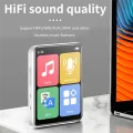 Mini Portable MP3 Player Bluetooth Small Music Player Touch Screen Walkman Sports Music Player Built in 32G Card-Black. 