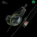 400AB Computer Game Headphones, Head-mounted Wired Headphones With Microphone, Desktop Notebook Wired Control Gaming Headphones. 