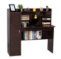Reading Table and Study Desk with Storage and Lock. Height: 48 inches, Length: 48 inches & Width: 18 inches. melamine board Shop by Family Furniture.