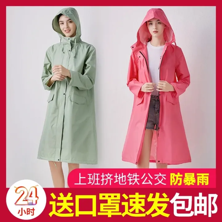 Women%20New%20Stylish%20Long%20Raincoat%20Waterproof%20Rain%20Jacket%20with%20Hood%20-%20Image%202