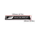 【Mary DAI Store】F SPORT Car Sticker Emblem Chrome Auto Refitting Trunk Fender Stickers for Lexus IS ISF IS200 IS250 CT200 ES RX IS GS ES LX570.