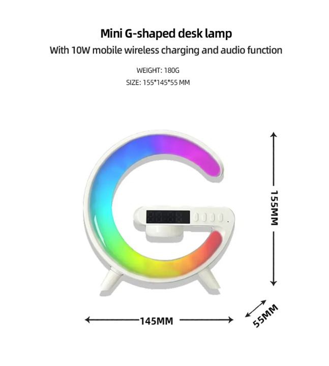 New%20Wireless%20Charging%20Light%20Up%20Speaker%20G%20Shape%20LED%20Wireless%20Table%20Speaker%20Color%20Changing%20Alarm%20Clock%20Charger%20Stand%20Bedside%20Light%20New%20(Charging%20only%20For%20Iphone%20-%20Image%204