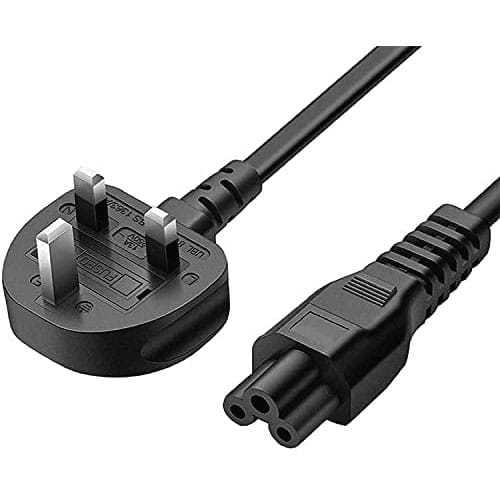 XTREME 3PIN WHITE FUSE 1.5M GOOD QUALITY LAPTOP POWER CABLE