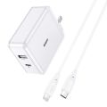 ESR 30W Power Delivery Charger Type C to Lightning Cable Fast Charger Plug USB C PD Charger 5V for MFi Charger for iPad iPhone.