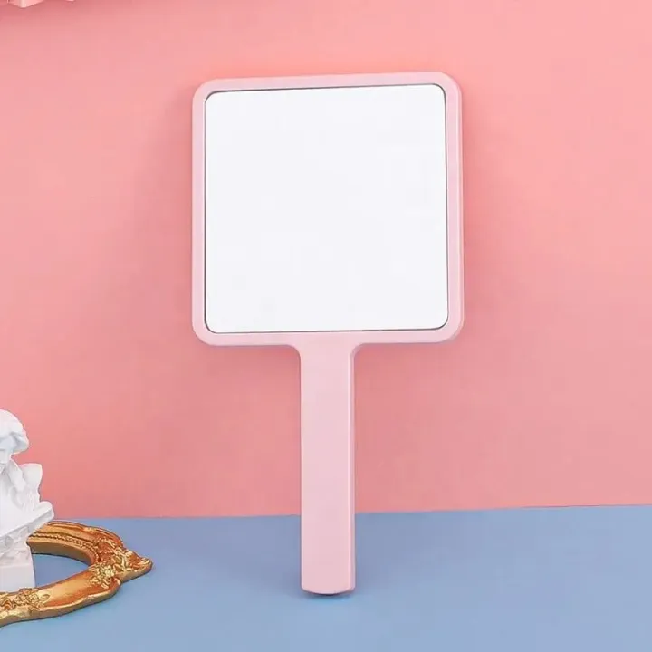 Pink%20Mirror%20Portable%20Square%20Shape%20Handheld%20Mirror%20Cute%20Small%20For%20Daily%20Cosmetic%20Makeup%20-%20Image%203