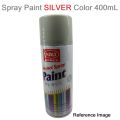SILVER Color 400mL Spray Paint SILVER 400mL Multipurpose SILVER Spray Paint For Bike Metal Wood Motor Cycles Furniture SILVER Paint. 