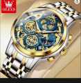 OLEVS 9947 Mens Watch Chronograph Luxury Diamond Dress Wrist Watches Waterproof Luminous. 