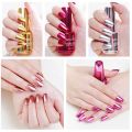 Fashion Metallic Nail Polish Mirror Effect Chrome Harmless Long-Lasting Nail Art Polish Varnish Nail Decoration Tool. 