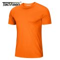 TACVASEN UPF 50+ Soft Summer T-shirts Men's Anti-UV Skin Sun Protection Performance Shirts Gym Sports Casual Fishing Tee Tops. 